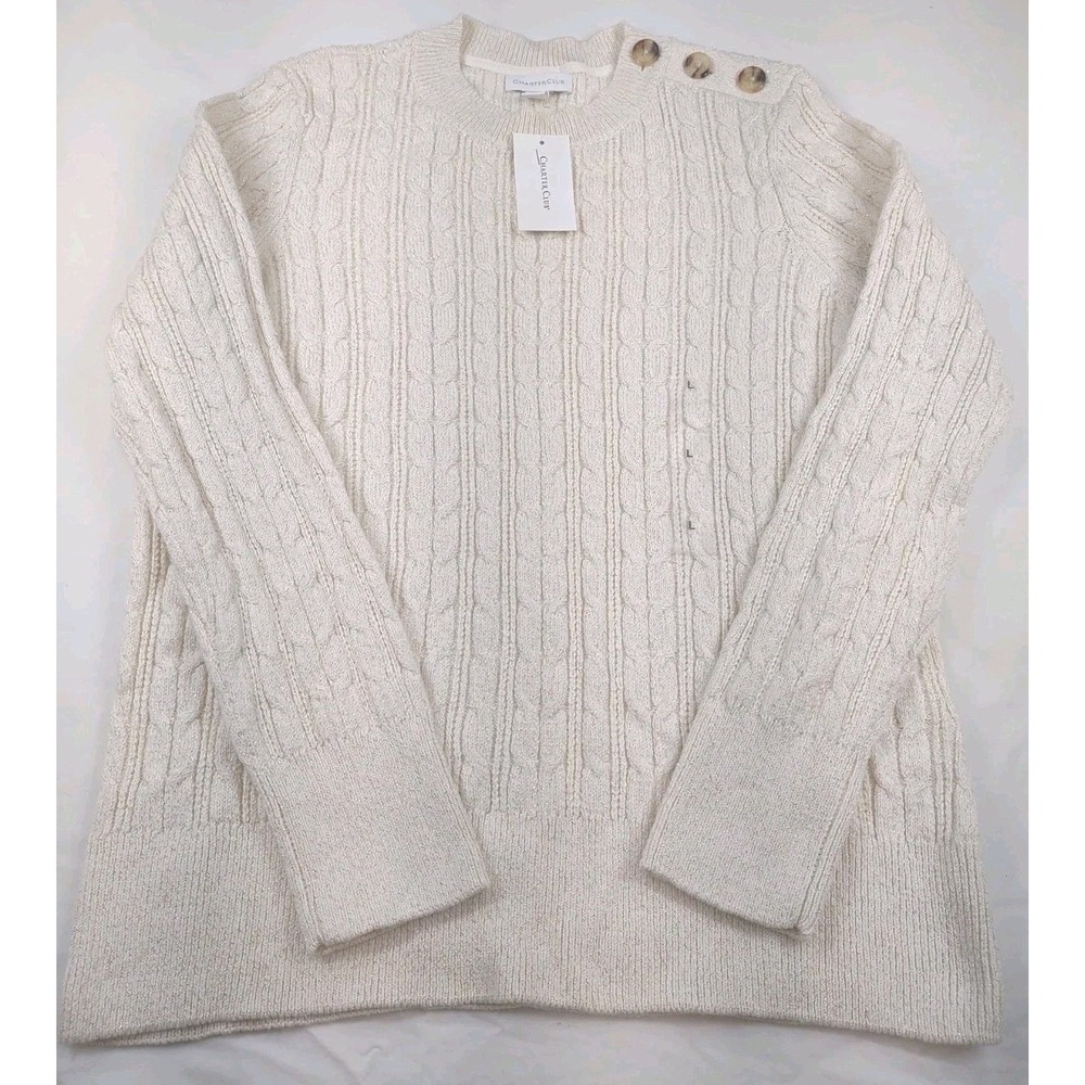 Charter Club Women's Sweater Size L‎